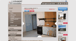 Desktop Screenshot of colbertimmobilier.com